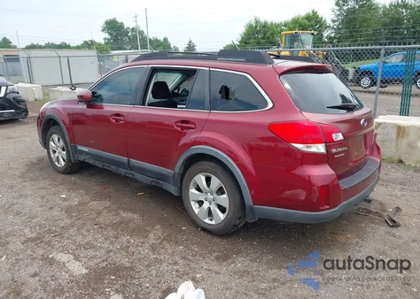 2012 Subaru Outback 2.5I Premium from USA, damaged, VIN 4S4BRCCC1C3251467